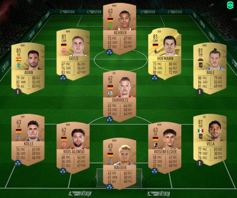 FIFA 23 DCE FUT Solution Défi TOTY 1 Guides Gamosaurus