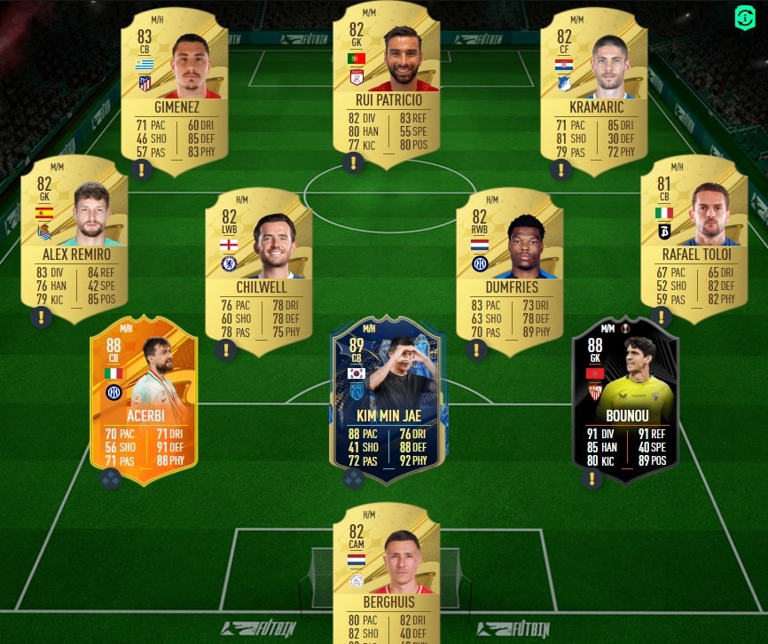 Fifa 23 Dce Fut Solution Choix Joueur Héros Tt Fantasy Ou Wc 88