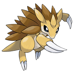 Arwork de Sablaireau dans Pokémon Écarlate et Violet