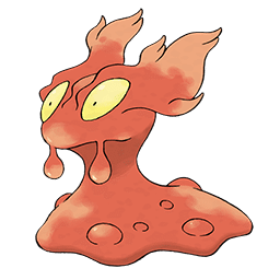 Arwork de Limagma dans Pokémon Écarlate et Violet