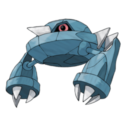 Arwork de Métang dans Pokémon Écarlate et Violet