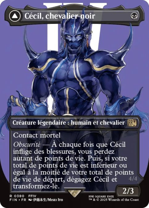 Cécil, chevalier noir